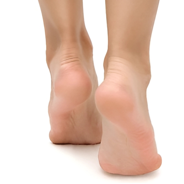 Después del tratamiento de pie dañado