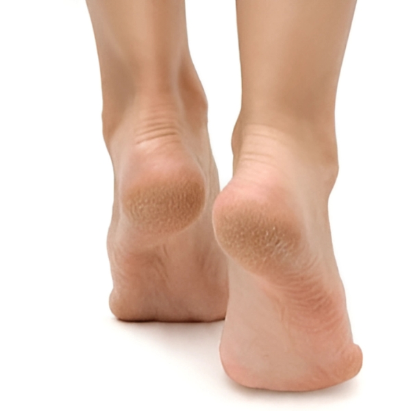 Antes del tratamiento de pie dañado